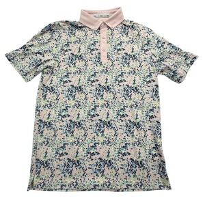 Walter Hagen Polo Shirt Mens Small Performance Golf UPF 50+ Garden Party